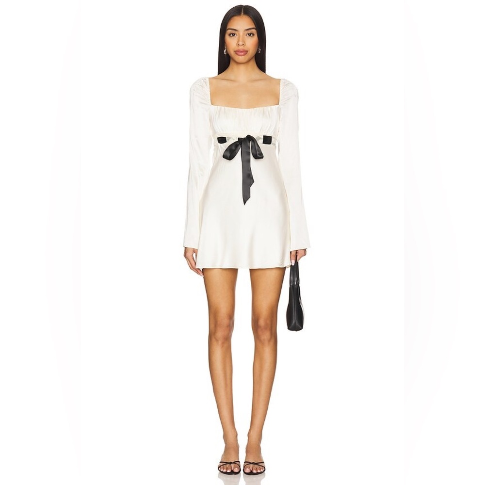Stone Cold Fox- Lucky Mini Dress in Ivory in Size Large